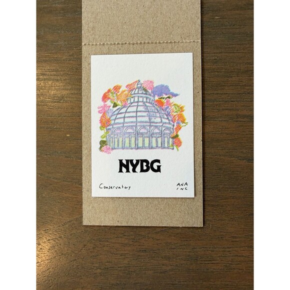 Other - Ana Inciardi Mini Print NYBG Conservatory 2026 Orchid Show Exclusive
